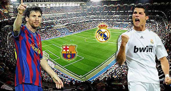 موعد مباراة ريال مدريد وبرشلونة كلاسيكو الأرض في منافسات كأس ملك إسبانيا والقنوات الناقلة