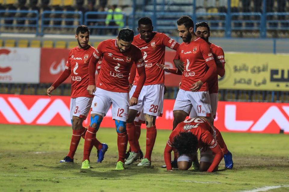 نتيجة مباراة الأهلي والمصري اليوم في ترتيب الفريقين في جدول الدوري بعد فوز المارد الأحمر