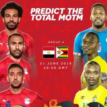 نتيجة مباراة مصر وزيمبابوي اليوم كأس أفريقيا 2019 نهاية المباراة