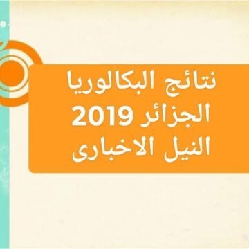 الاستعلام عن نتائج البكالوريا 2019 الجزائر من خلال موقع وزارة التربية الوطنية أو بوابة الديوان الوطني