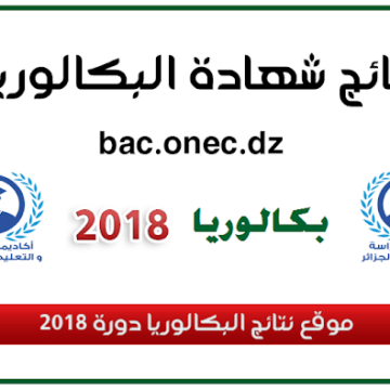 نتائج البكالوريا 2019 نتيجة الباك الجزائر موقع الديوان الوطني للإمتحانات ظهرت