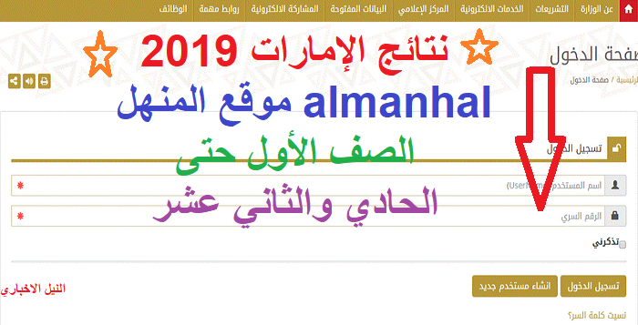 “See” نتائج الإمارات 2019| موقع المنهل almanhal نتائج الصف الأول حتى الحادي والثاني عشر عبر sso.moe.gov.ae