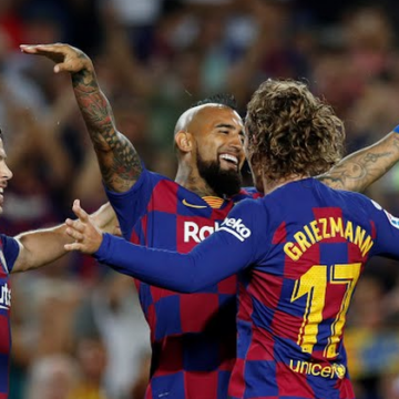 جريزمان يتألق: ملخص مباراة برشلونة اليوم vs ريال بيتيس نتيجة 5-2 وفوز كبير في ثاني أسابيع الدوري الاسباني 2019/2020