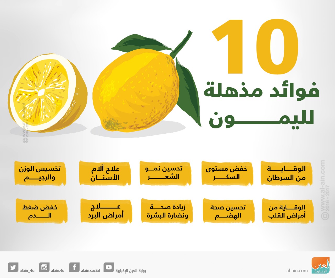 ماهي فوائد الليمون للجسم.. أمراض يعالجها الليمون