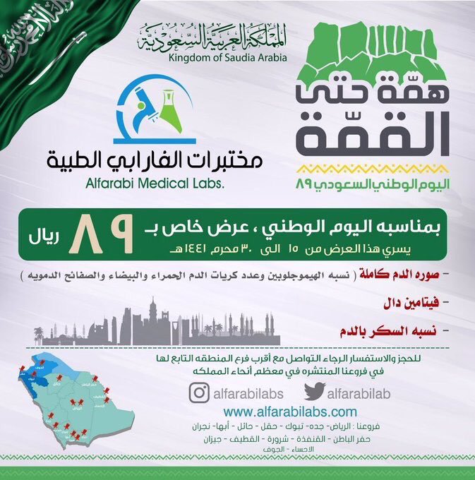 عروض العيد الوطني السعودي 1441 أقوي خصومات اليوم الوطني بالسعودية الـ 89 وأهم فعاليات الاحتفال بالمملكة