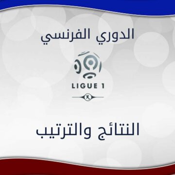 جدول ترتيب الدوري الفرنسي الدرجة الأولي 2019/2020 وقائمة هدافي الجولة الثامنة