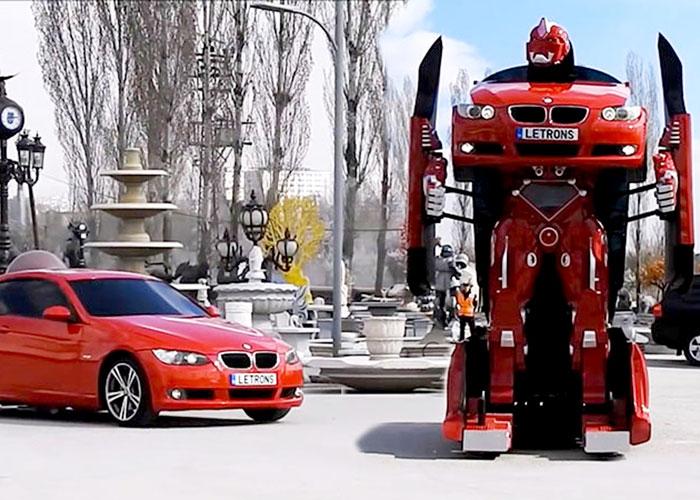 سيارة تركية خارقة تتحول إلى رجل آلي في 30 ثانية فيديو مدهش