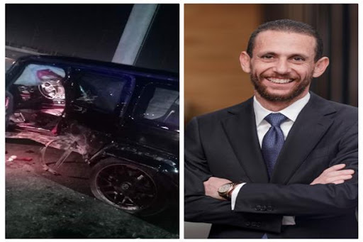 مصرع خالد بشارة رئيس أورسكوم للتنمية إثر تعرضه لحادث صباح اليوم