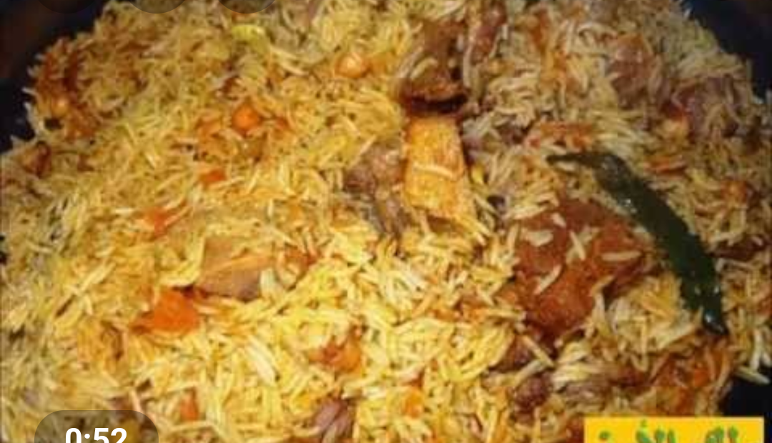 أطباق شامية طريقة عمل الأرز البخاري السعودي مدخن على الطريقة الأصلية