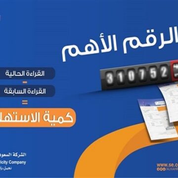 الاستعلام عن فاتورة الكهرباء السعودية برقم العداد se.com.sa