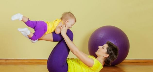 طريقة إنقاص الوزن بعد الولادة القيصرية والتخلص من البطن والدهون الزائدة للحصول على بطن مشدود