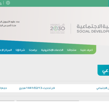 طريقة التقديم الالكتروني على قروض الضمان الاجتماعي في المملكة السعودية عبر موقع بنك التنمية الاجتماعية 