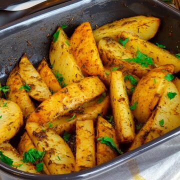 طريقة عمل البطاطس الودجز أحسن من المطاعم بمكونات سهلة وبسيطة وبدون تكاليف