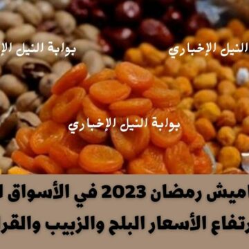 أسعار ياميش رمضان 2023 في الأسواق المصرية بعد ارتفاع الأسعار البلح والزبيب والقراصية