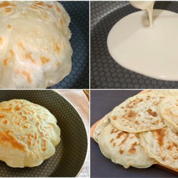 طريقة عمل خبز الصاج في المنزل أسهل وأرخص والطعم حكاية