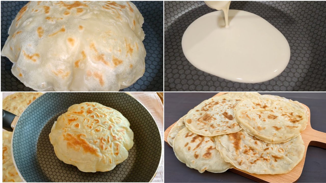 طريقة عمل خبز الصاج في المنزل أسهل وأرخص والطعم حكاية