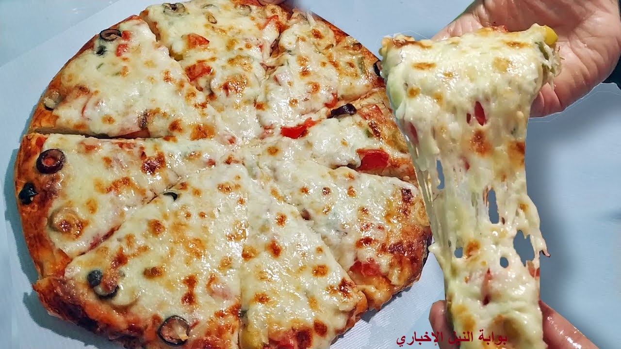 أسهل وصفات التيك توك 2023 طريقة عمل البيتزا الإيطالية أفضل من المطاعم