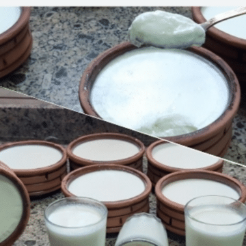 “لتجهيزات رمضان 2023” طريقة عمل الزبادي في الفرن 10 أكواب بكيلو واحد فقط من الحليب