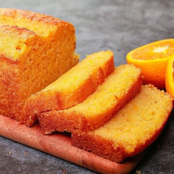 طريقة عمل كيكة برتقال اسفنجية سهلة في البيت