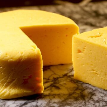 طريقة عمل الجبنة الشيدر في البيت بمكونات سهلة وسريعة وبطعم زي الجاهز