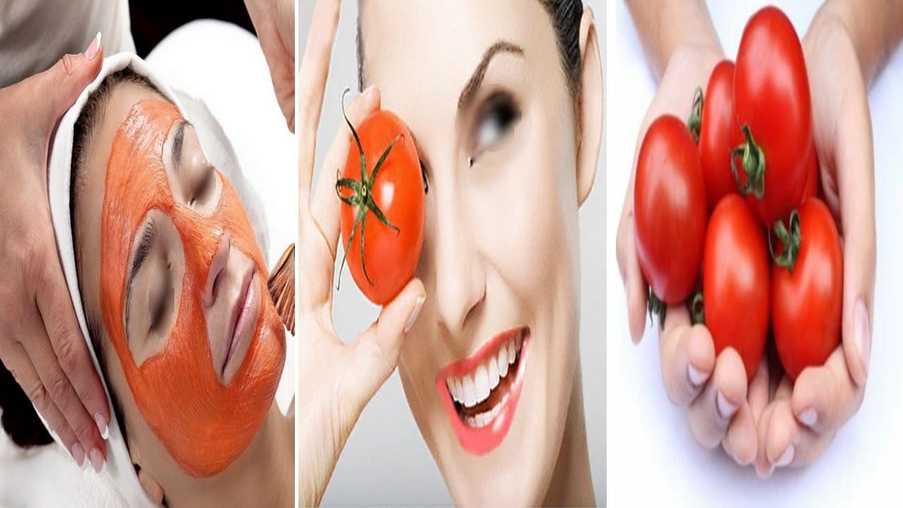 قناع النشا والطماطم لتبييض الوجه وإزالة الاسمرار والنتيجة رهيبة