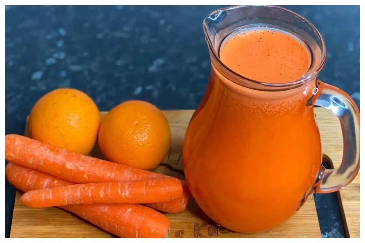 طريقة عمل عصير البرتقال بالجزر أحلى العصائر الفريش المغذية لجميع أفراد أسرتك