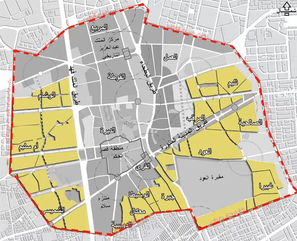 هل يوجد هدد في الرياض 1445؟ وفق خريطة تطوير أحياء الرياض التي عليها ازالة