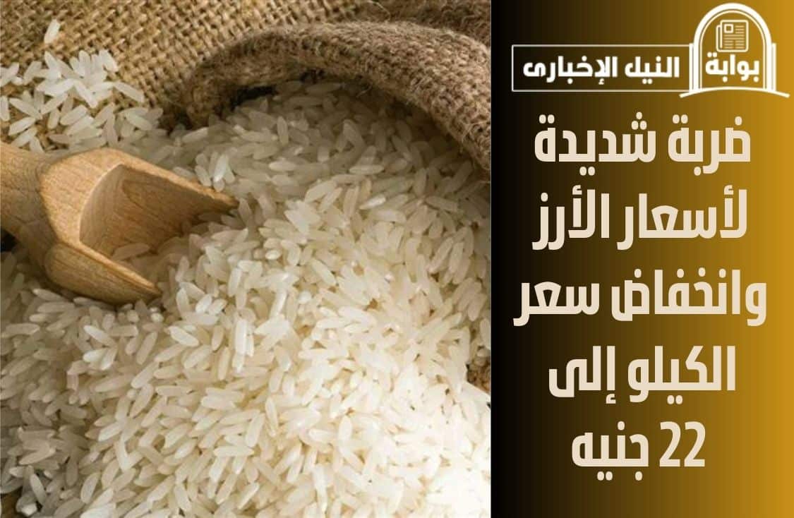 الأسعار بتنزل إهيه متقلقوش.. ضربة شديدة لأسعار الأرز وانخفاض سعر الكيلو إلى 22 جنيه في هذه الأماكن