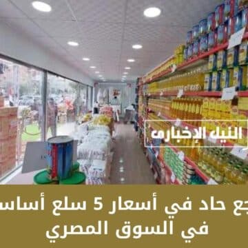 بشرى سارة تراجع حاد في أسعار 5 سلع أساسية في السوق المصري