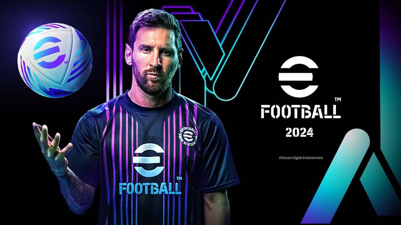 طريقة تنزيل Efootball 2024 إي فوتبول بيس 24 تحديث  V3.0.0 تعليق عربي