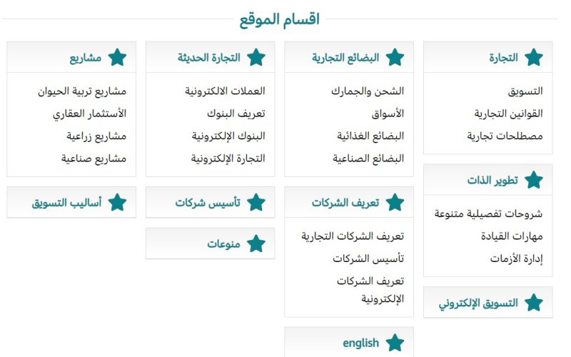 موقع تجارتنا منصة رقمية عربية في مجال التجارة