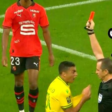 سبب طرد اللاعب مصطفى محمد في الدوري الفرنسي